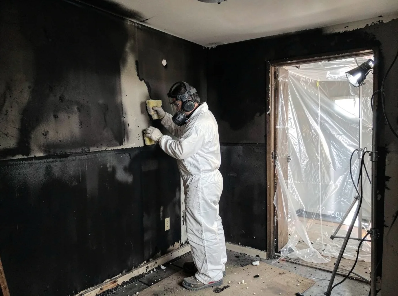 Fire Damage Restoration company in Rosston, OK